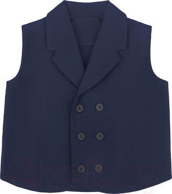 Жилет детский Amarobaby Study Smart / AB-OD24-SS10/20-140 (синий, р.140)