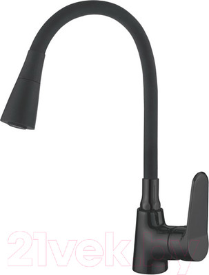 Смеситель Ledeme L4161B-2 (черный)