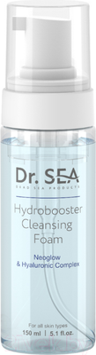 Пенка для умывания Dr. Sea Гидробустер с Neoglow и гиалуроновым комплексом (150мл)