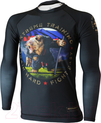 Лонгслив для единоборств BoyBo Russian bear Детский для MMA (2XL)