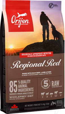 Сухой корм для собак Orijen Dog Regional Red (2кг)