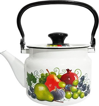 Чайник КМЗ 42704-082/6-У4 с рисунком (белый)