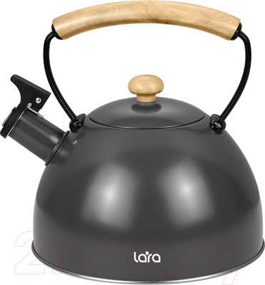 Чайник со свистком Lara LR00-92 (серый)