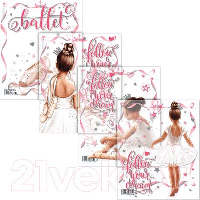 Набор обложек Erich Krause Pointes для тетрадей и дневников / 61118