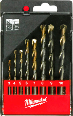 Набор сверл Milwaukee MARS Set / 4932480158 (8шт)