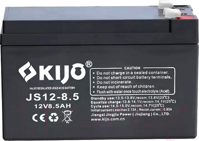 Аккумуляторная батарея Kijo 12V 8.5Ah F2 / 12V8.5AH