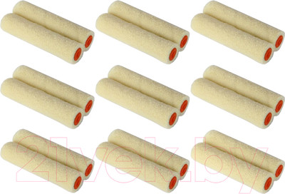 Набор роликов малярных Decor Велюр / 777-1055.21 (9x2шт, 60мм)