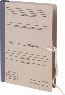 Папка картонная Staff Форма 21 / 111054 (бурый)