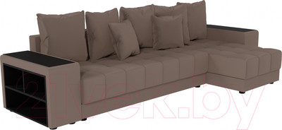 Диван угловой Sundays Home Дубай (велюр бежевый)