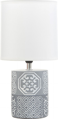 Прикроватная лампа Risalux Агата 9561943 (серый)