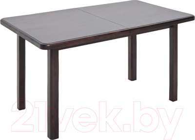 Обеденный стол Белдревизделие Бертран 160-200x80x75 дубовый (венге)