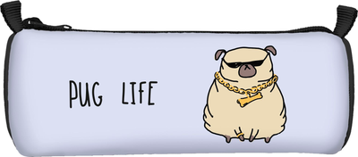 Пенал Schoolformat Минимал животные / ПТ-МЖВ (голубой)