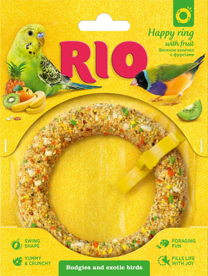 Лакомство для птиц Mealberry RIO Веселое колечко для волнистых попугаев и экзотов