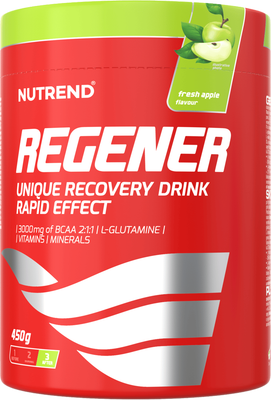 Комплексные аминокислоты Nutrend Regener (450г, свежее яблоко)