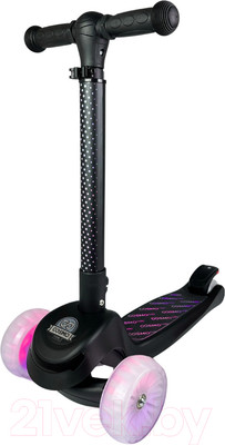 Самокат детский CosmoRide Glow 058P/S1001 (черный)