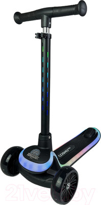 Самокат детский CosmoRide Shine 038/S1000 (черный)