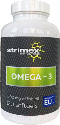 Жирные кислоты Strimex Омега-3 (120 капсул)