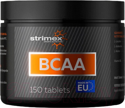 Аминокислоты BCAA Strimex 150 таблеток