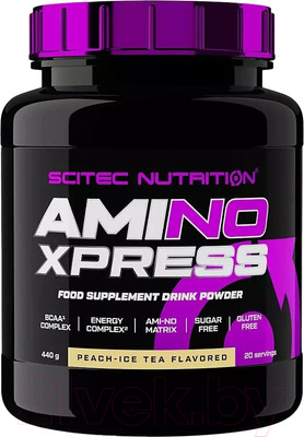 Комплексные аминокислоты Scitec Nutrition Ami-NO Xpress (440г, персиковый ледяной чай)