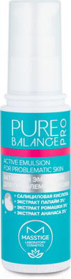 Эмульсия для лица Masstige Pure Balance Pro Активная для проблемной кожи (50мл)