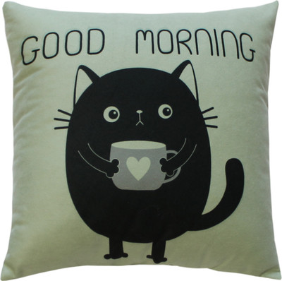 Подушка декоративная MATEX Meow. Spider / 24-835 (мятный/черничный)