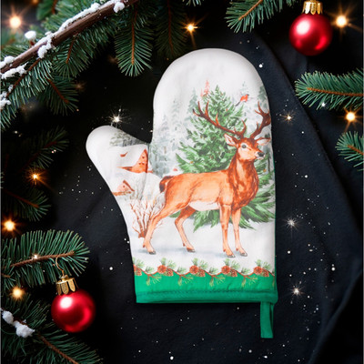 Прихватка Этель Новогодний лес / 4530396