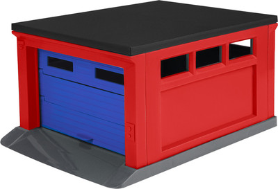 Гараж игрушечный РЫЖИЙ КОТ ГИМ-0976