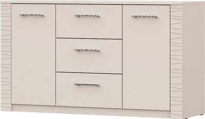 Комод NN мебель Калипсо 3 ящика двухстворчатый (меланж)