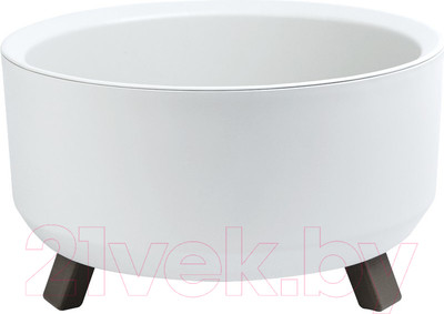 Кашпо La Decoro Грация прайм КШ-4401 (2.25л, белый)