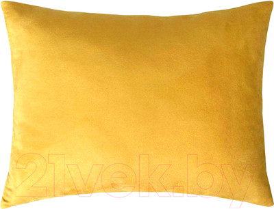 Подушка декоративная MATEX Alcantara / 31-963 (горчичный)