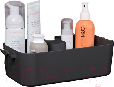 Полка для ванной Berossi Kvina АС 92881000 (базальт)