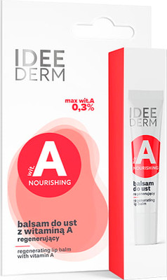 Бальзам для губ Farmona Idee Derm Восстанавливающий с витамином А (12мл)