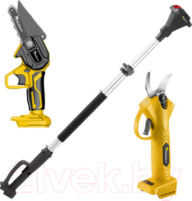 Пила цепная аккумуляторная Kolner С секатором / KPR 18BL+KCS 18+2S