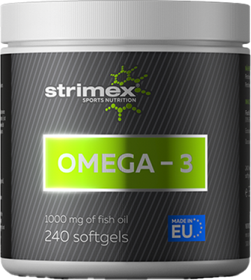 Жирные кислоты Strimex Омега-3 (240 капсул)
