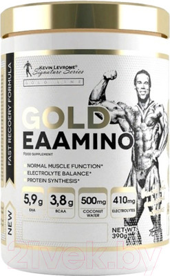 Комплексные аминокислоты Kevin Levrone Gold EAAmino (390г, манго-лимон)