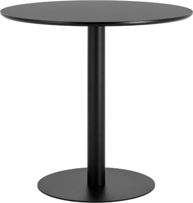 Обеденный стол Stool Group Толедо D80 / YMDT-2101 black top (черный)