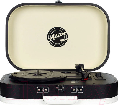 Проигрыватель виниловых пластинок Alive Audio Vintage Gentleman c Bluetooth / VNT-02-GL
