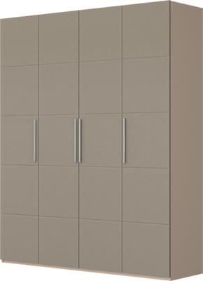 Шкаф Bravo Мебель Вива ШР-4 без зеркала (латте/текстиль)