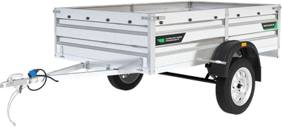 Прицеп для автомобиля ТитаН 2515 (1ос, 50см борт, без тента)