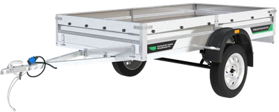 Прицеп для автомобиля ТитаН 2714 (1ос, 30см борт, без тента)