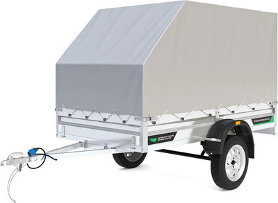 Прицеп для автомобиля ТитаН 2714 (1ос, 30см борт, тент 1200 аэро)