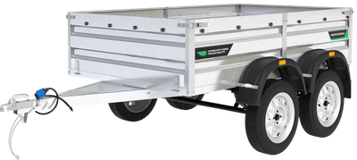 Прицеп для автомобиля ТитаН 2515 (2ос, 50см борт, без тента)