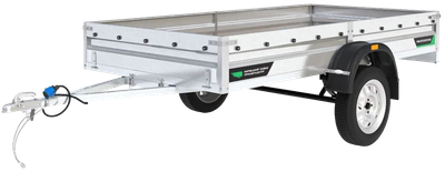 Прицеп для автомобиля ТитаН 3015 (1ос, 30см борт, без тента)