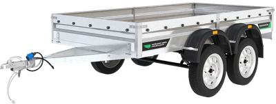 Прицеп для автомобиля ТитаН 3015 (2ос, 30см борт, без тента)