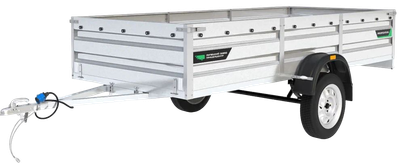 Прицеп для автомобиля ТитаН 3515 (1ос, 50см борт, без тента)