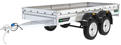 Прицеп для автомобиля ТитаН 3515 (2ос, 30см борт, без тента)