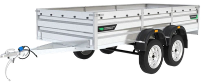 Прицеп для автомобиля ТитаН 3515 (2ос, 50см борт, без тента)