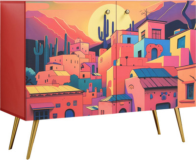 Тумба Mobi Кармин 16.230.03 (красный PE D4070/белый PE шагрень)