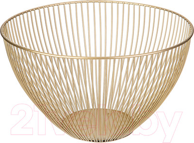 Корзина для хранения Agness 917-120 (золото)