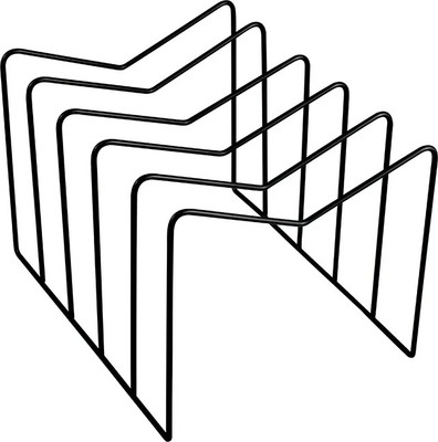 Подставка для виниловых пластинок Alive Audio М-образная Под 50 пластинок / AA-ACC-STDMSH (металлическая)